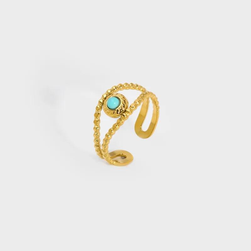 Adjustable Evil Eye Ring - Perfect for All Occasions 3