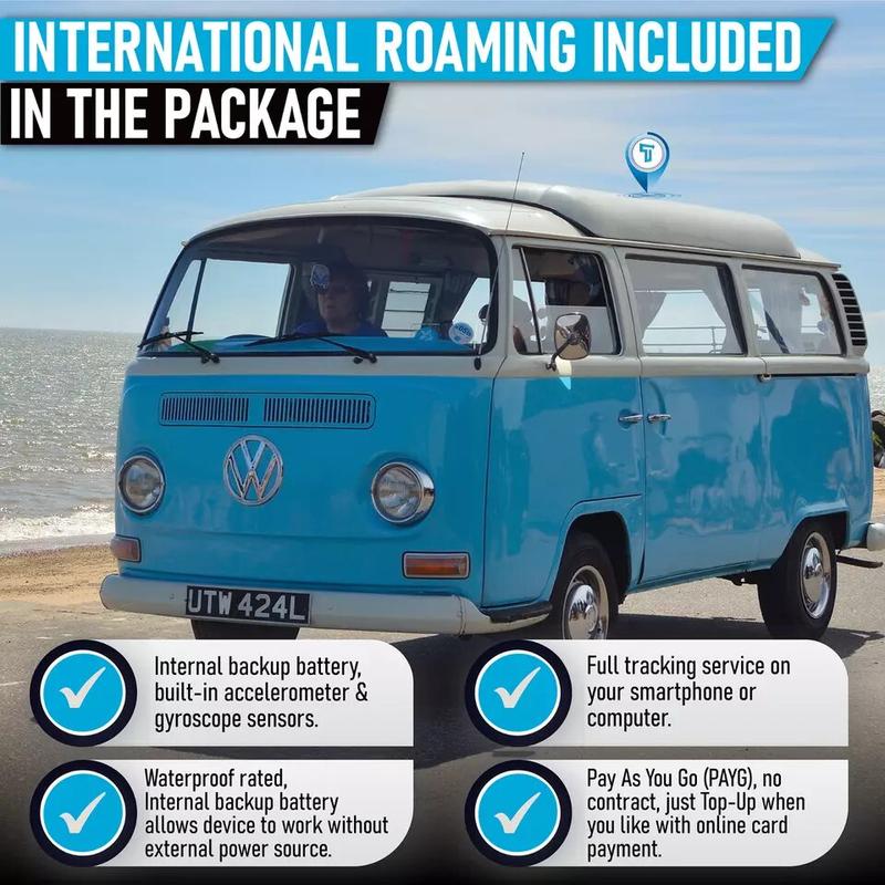 Real-Time GPS Tracker – Vehicle Tracking Device for Car, Van, Truck & Bike | PAYG 3