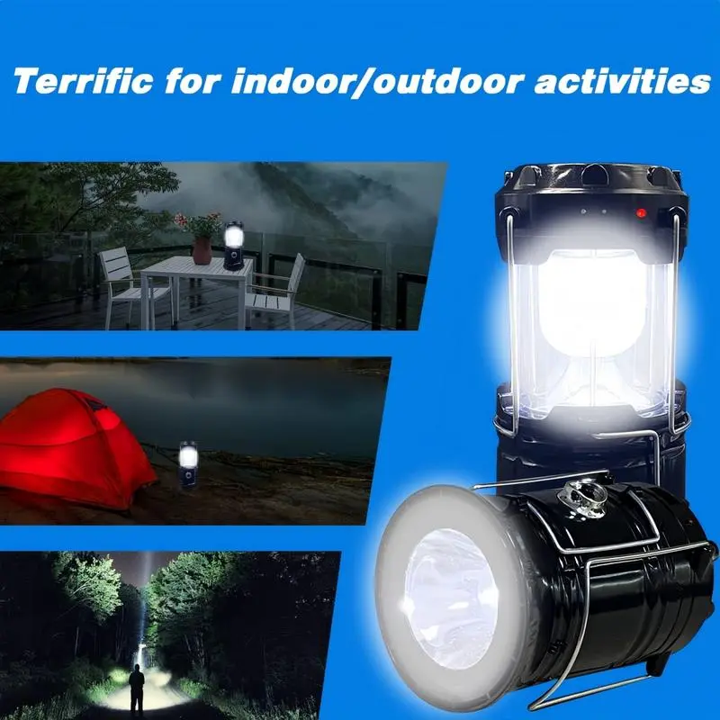 【summer sale】Lepro Summer LED Camping Lanterns – Battery‑Powered, Collapsible & IPX4 Water‑Resistant Portable Outdoor Lights for Emergencies, Storms & Power Outages 5
