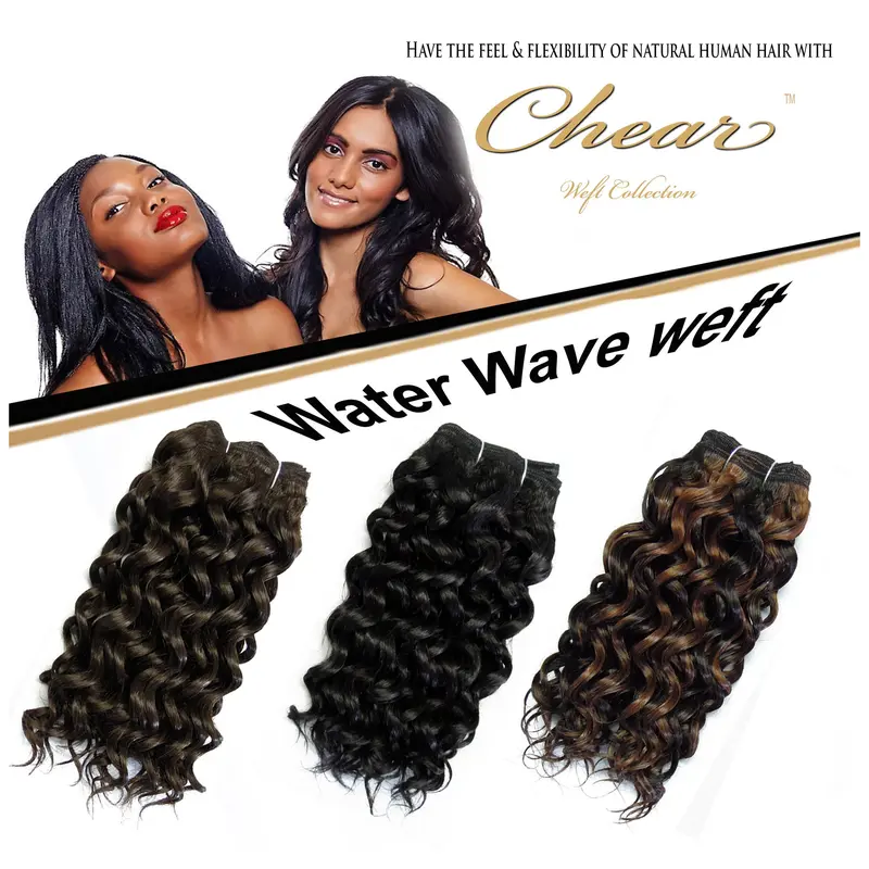 Chear Water Wave 10" Blended Human Hair Weft 0