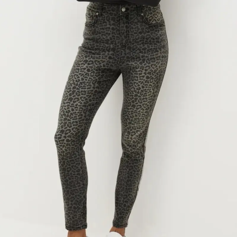 KAT LEOPARD PRINT JEANS