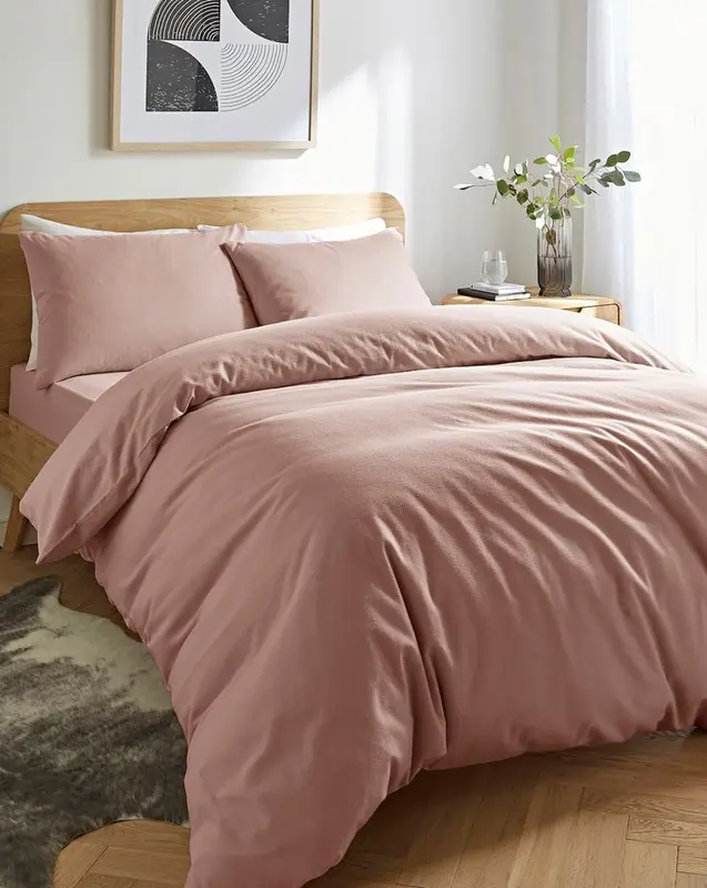 Premium Quality Soft Plain Dyed Duvet Cover Luxury Durable Comfy Smooth Quilt Bedding Set Double King Super King Bed Size 2