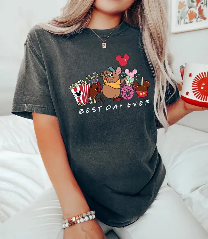 Best Day Ever Gus Gus Snacks black shirt,  Gus Gus black shirt,  Cinderella black shirt, Gus Gus Tee,  Kids black shirt,Cinderella 0