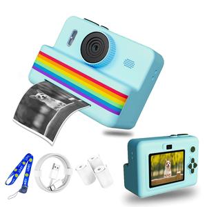 Digital Camera Toy, 2.8 Inch Large Screen Digital Camera with 3 Rolls Print Paper, HD Recording Camera, Birthday Gift