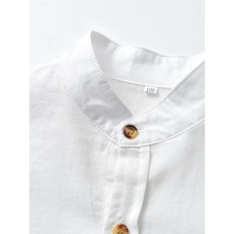 Young Boy Pocket Patched Shirt 2