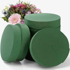 Green Floral Foam Block, 3/6 Counts/set Wet & Dry Flower Foam, Plant Foam for Fresh & Artificial Flower Arrangements, DIY Craft, Wedding Decor