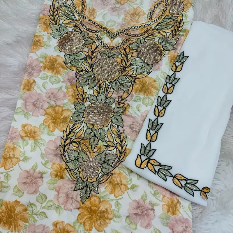 Not ready made Mukhawar with Sheila Indonesian silk مخور مع الشيلة حرير اندنيسي 2