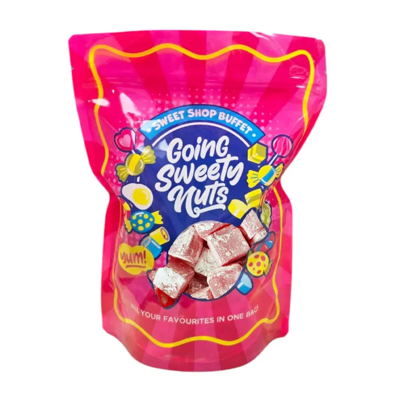 1KG Bags Of Turkish Delight In 6 Different Flavours, Rose, Lemon, Cherry, Pom, Mango And Pineapple 7