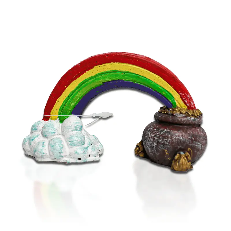 Rainbow with Pot of Gold - Aquarium Décor | Fish Tank Decoration 0