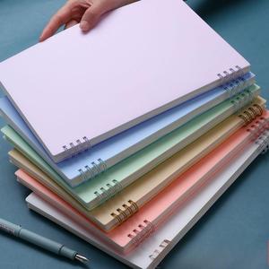 A5/B5 Loose Leaf Notebook, 1 Count Detachable Buckle Grip Notebook, Student Business Notebook, Office Stationery & Supplies