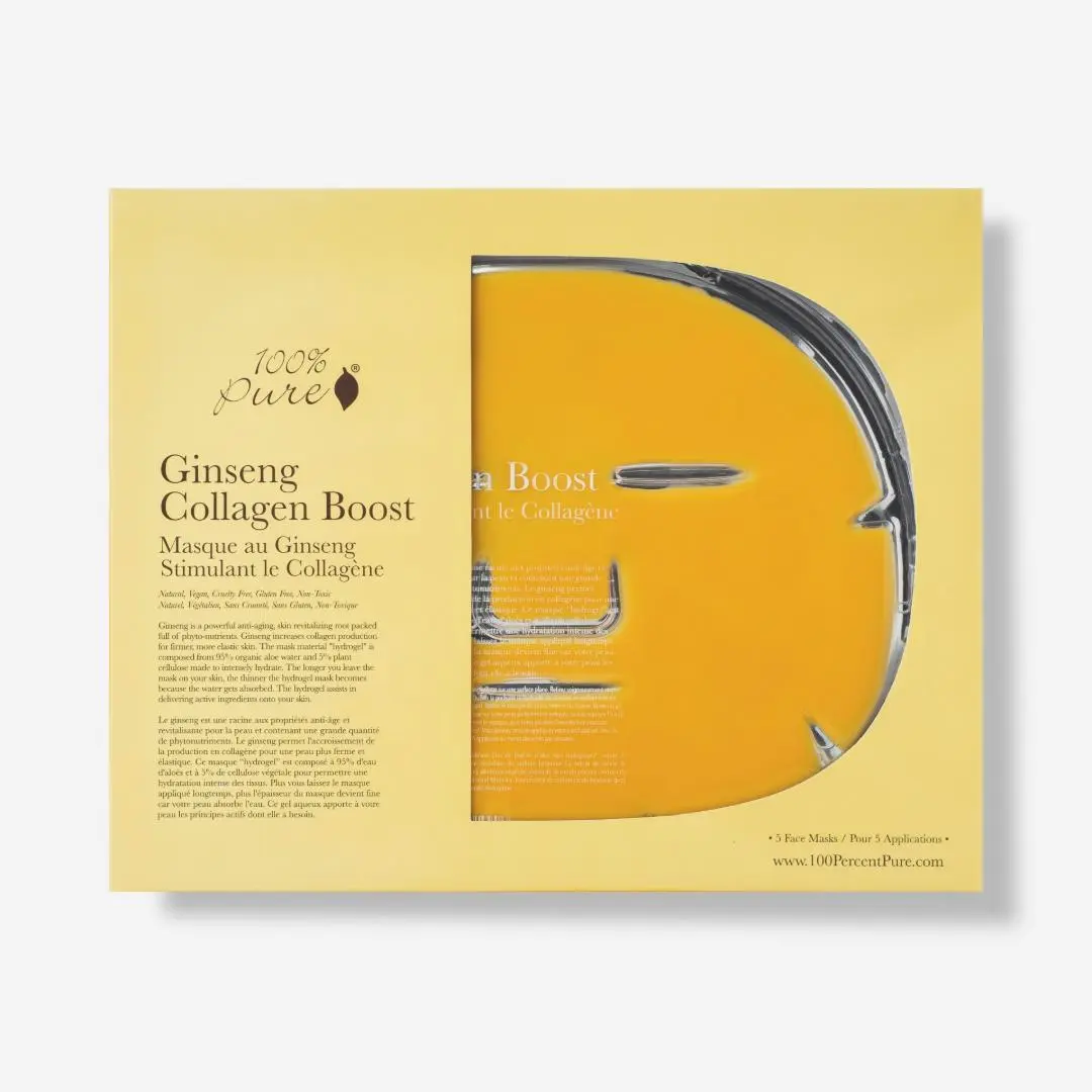 Ginseng Collagen Boost for Skin's Health and Beauty Healthcare Colagen peel  face  mask