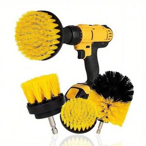 Car Cleaning Brush Set, Electric Drill Brush Attachment Set, Car Tire Cleaning Brush, Furniture Cleaning Brush, Toilet Brush, Car Wash Accessories, Power Scrubber, Cleaner, Household Items