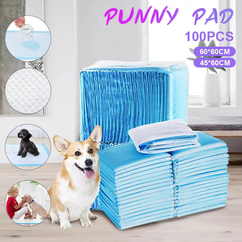 Large Puppy Training Trainer Train Pads Toilet Pee Wee Poo Dog Pet Cat Mats 1