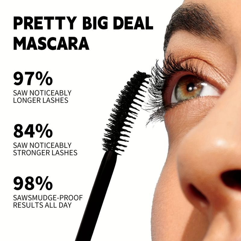 SHCOETY Colorful Mascara - Blue, Volumizing, Waterproof, Curling, for All Skin Types - Long-Lasting, Smudge-Proof Formula 2