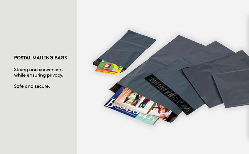 Product Introduction of Mailing Bags, Grey Parcel Delivery Bags with Self-Seal Closure, Flexible Lightweight and Tear Proof Postal Mailing Bags, Multipack Mailing Envelope Bags (06x09, 25pk) 2