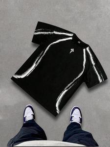 Men's Colorblock Raglan Sleeve Tee, Regular Fit Casual Short Sleeve T-shirt for Summer, Men's Top for Daily Wear