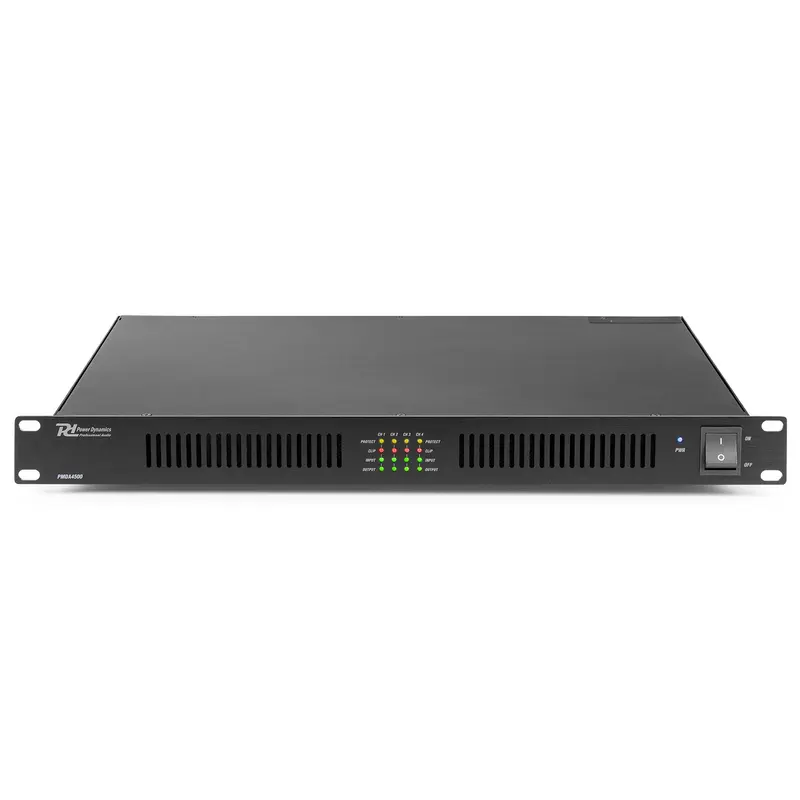 PD PMDA4500 4-Channel 100V Line Multi Zone Power Amplifier - 4x 500W 2