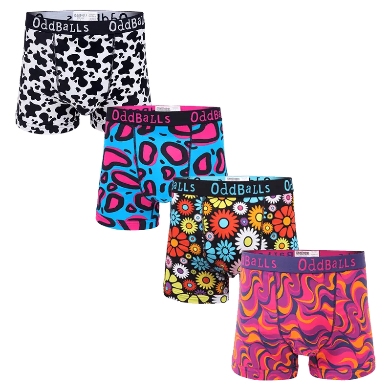 Favs Bundle - Mens Boxer Shorts 4 Pack Bundle 0