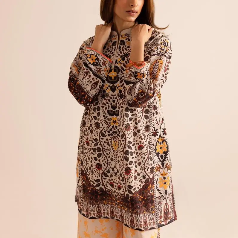 SilayiPret Silk Lawn 2PC Summer Co-Ord Set - NOVA 2