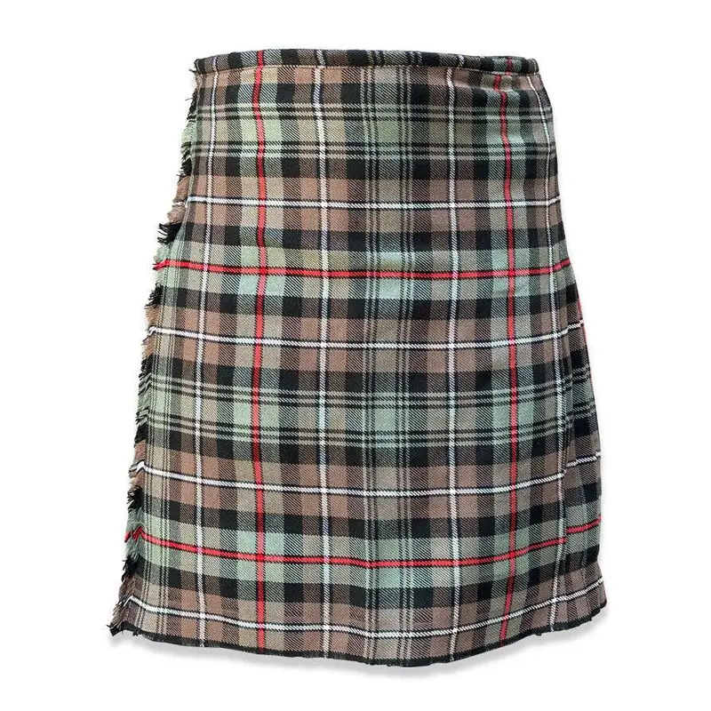 Mackenzie Weathered 8 Yard Casual Tartan Kilt, Scottish Tartan Men Kilt 16oz 1
