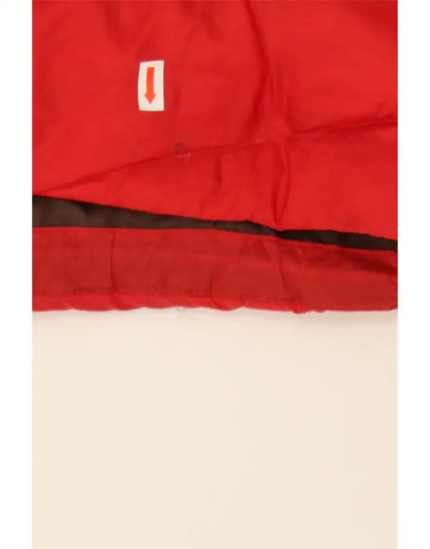 Pre-Owned Vintage JACK WOLFSKIN Mens Hooded Padded Jacket UK 40/42 Large Red Polyester 4