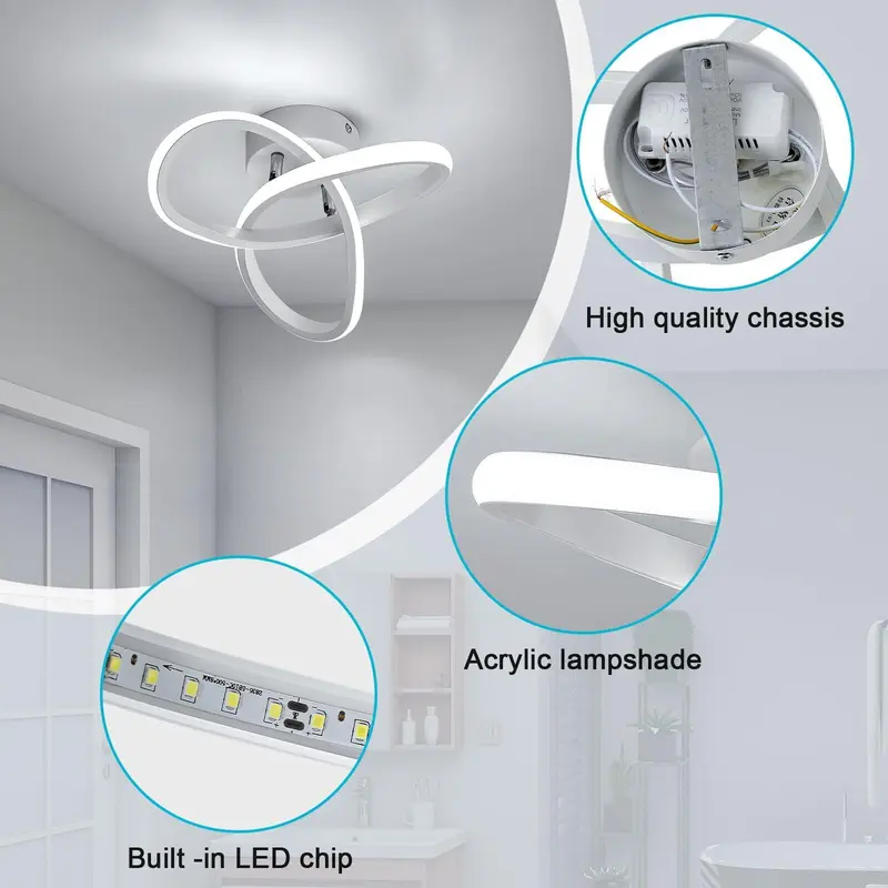 Bedroom Ceiling Lights LED Ceiling Light dimmable Modern Living Room Lights indoor  lighting ceiling  light 4