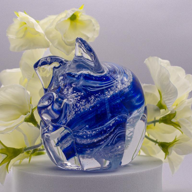Ashes to Glass Pig Keepsake 7