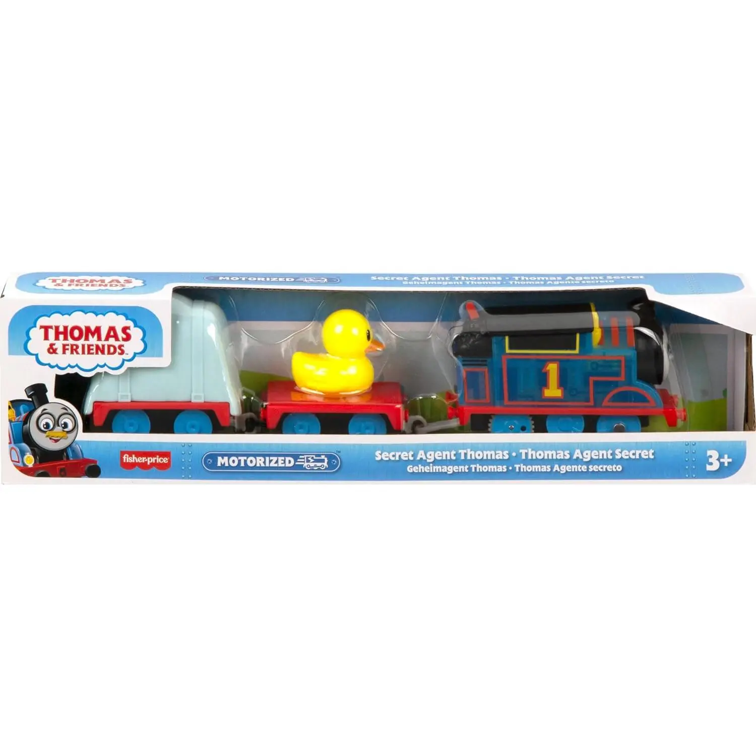 Thomas & Friends HMK03 Motorized Toy Train Secret Agent Thomas