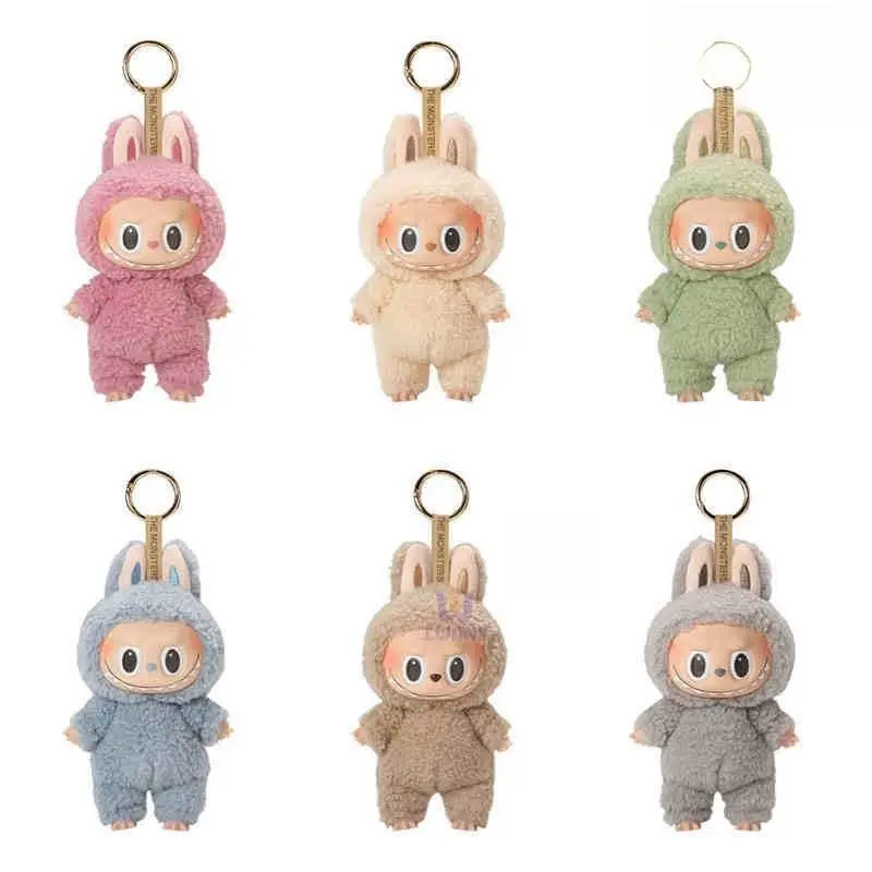 2025 Blind Box Monster Labubu Vinyl Figurine Model Toys Bag Keychain Collectible Xmas Gifts Desktop Decor Toy 6