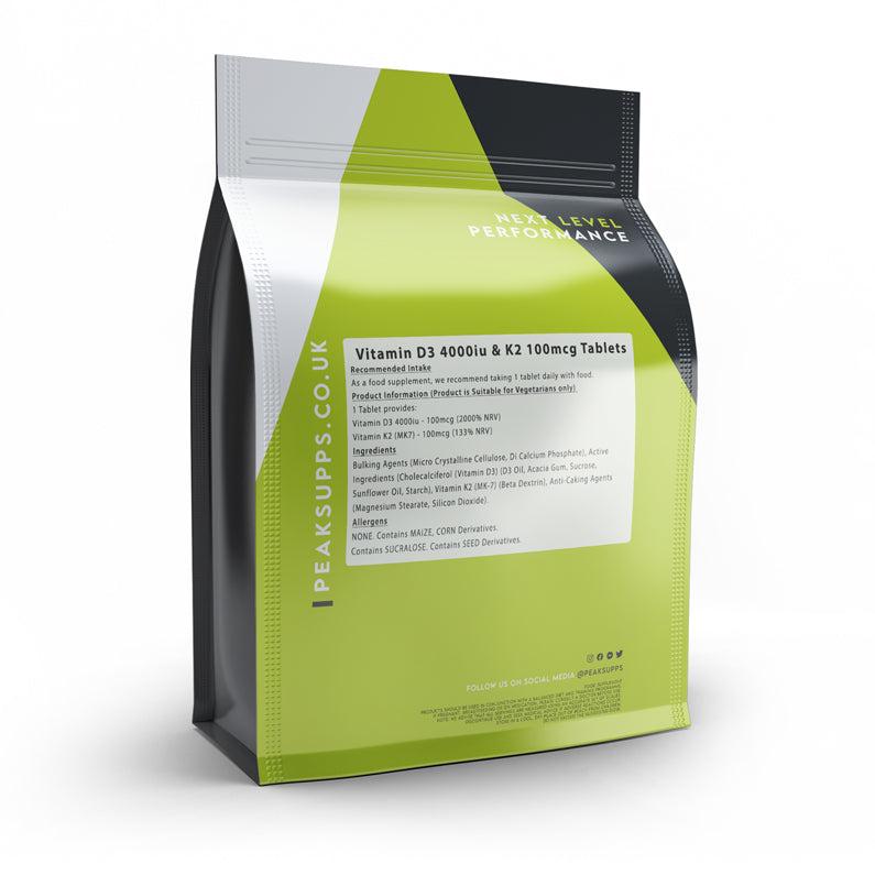 Vitamin D3 4000iu & Vitamin K2 MK-7 100mcg Tablets 2