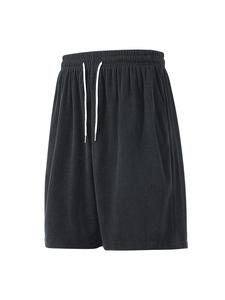 Men's Solid Corduroy Shorts, Loose Casual Comfy Breathable Shorts for Summer, Men's Bottoms for Daily Wear