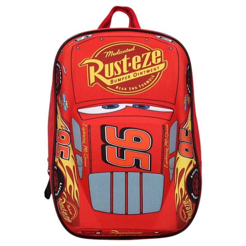 Lightning McQueen 3D Backpack for Boys - Kids Rucksack Car, Perfect for School and Travel 4