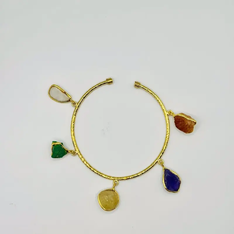 Memeebeau Daisy Stone Bracelet with Stone Detail for Women 8