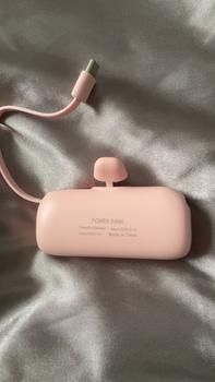 Product Review of Portable Power Bank, 1pc 5000mAh Mobile Power Bank, USB Rechargeable Hand Warmer, Small Portable Charger for iPhone 15/15 Plus/15 Pro/15 Pro Max, AirPods from s**x 1