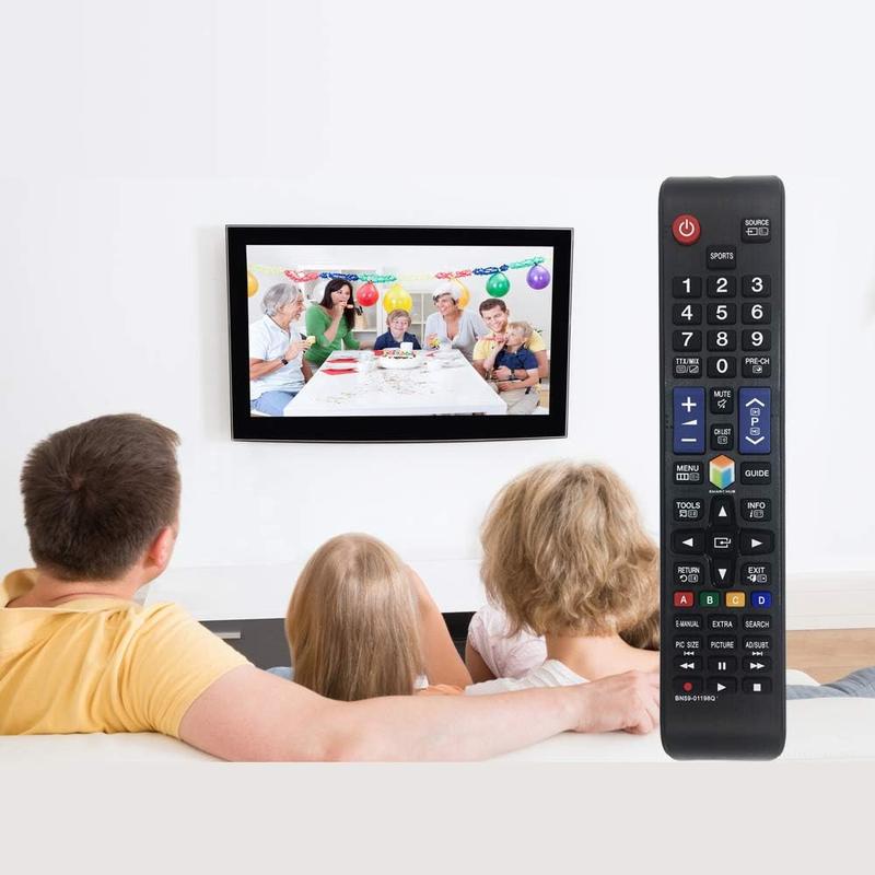 Replacement Remote Control BN59-01198Q fit For all Samsung 3D LCD LED Smart TV 3
