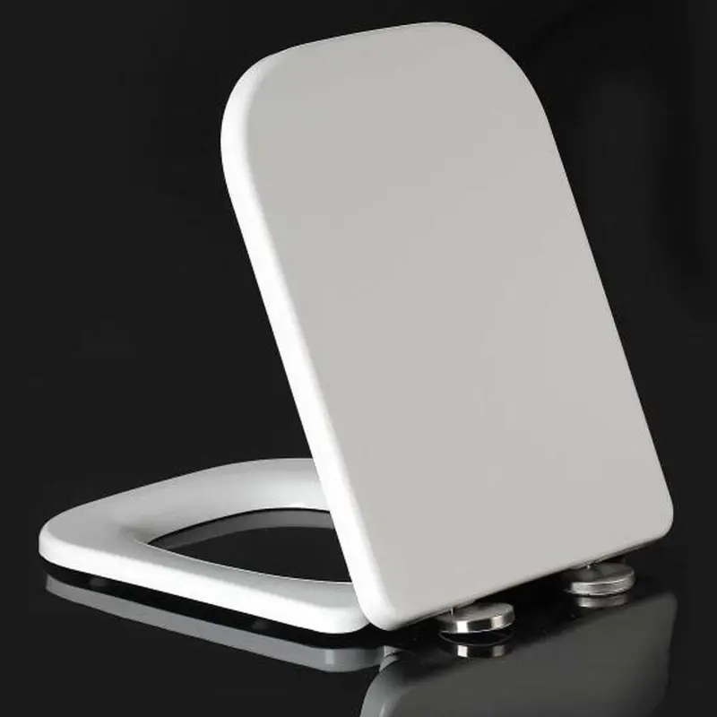 Exquisite Pair of Top-Fix WC Toilet Seat Hinge Fittings and Release Hinges Kits. 6