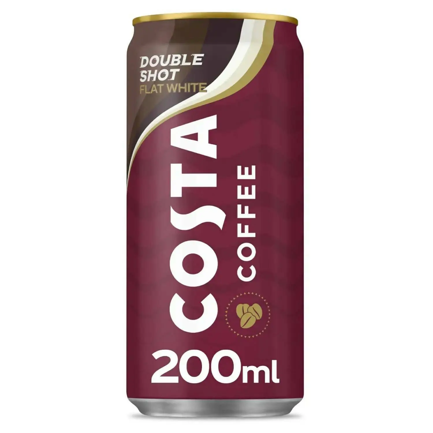 Costa Coffee Flat White 200ml - Creamy Richness With A Bold Aroma, Enjoy A Perfect Coffee Break Before 30 April 2025