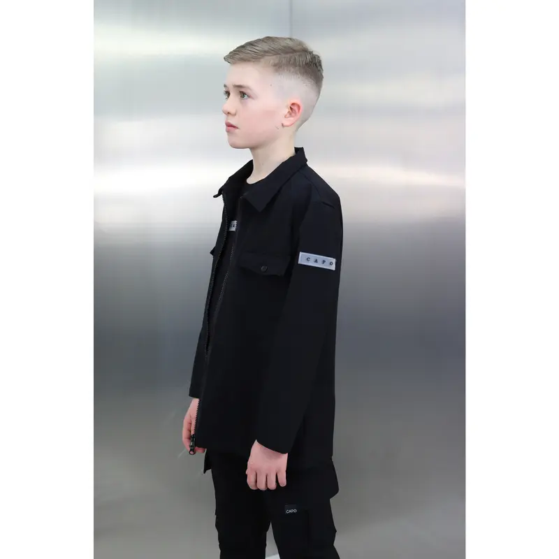Capo KIDS - BUTTON Jacket - Black 2
