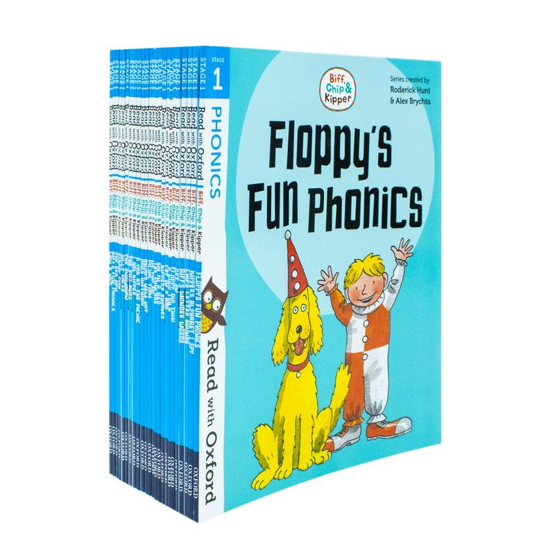 Biff, Chip and Kipper Read with Oxford Stage 1 (24 Books Collection Set) by Roderick Hunt Age 3+ Paperback 1