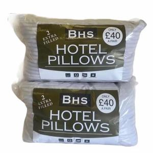 BHS Extra Filled Hotel Quality Stripe Pillow Pack of 2| 4 Sale SAME DAY SHIPPING UPTO 50% discount