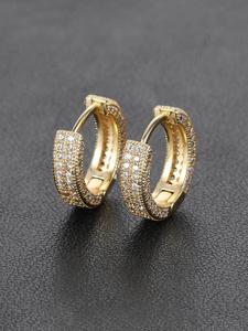 Fashionable Hoop Earrings, Fashion Jewelry for Party, Daily Clothing Decor, Trendy All-match & Exquisite Jewelry for Birthday Gift