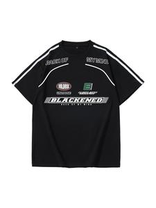 Men's Plain Round Neck Short Sleeve Tee, Loose Casual Crew Neck T-Shirt for Summer, Fashion Men's Top for Daily Wear, Tropical