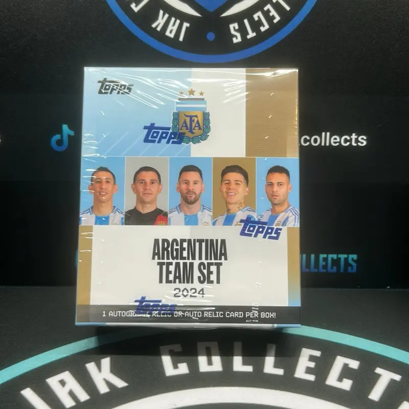 TOPPS ARGENTINA TEAM SET - LIVE OPEN SPORTS TRADING CARDS