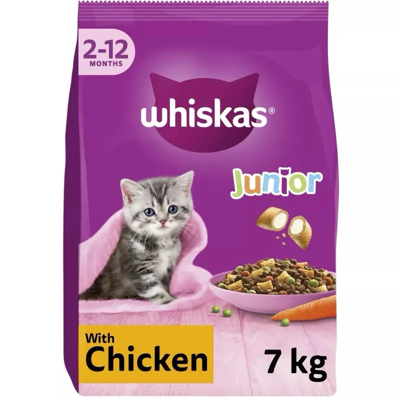 Whiskas Dry Cat food Adult, Kitten & Senior Pet Foods - Free Delivery 3