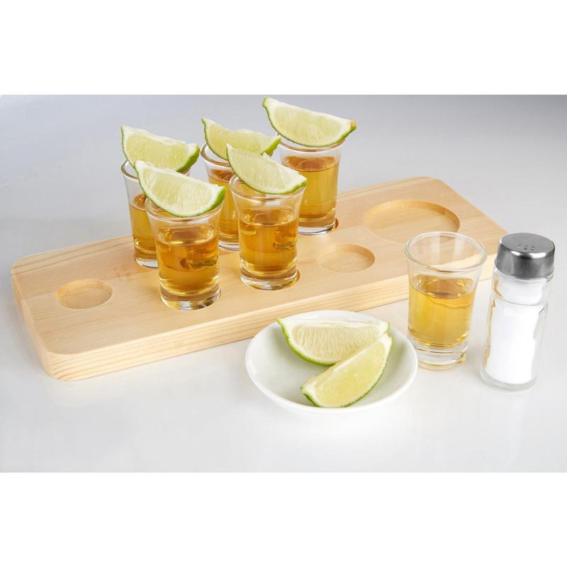 Hanson Tequila Six Shot Glass Set 4