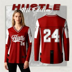 【Free Custom Name and Number】2025 New Long-sleeved Sports Jersey Breathable Quick-drying Outdoor Top Unisex Style Team Jersey Long-sleeved T-shirt