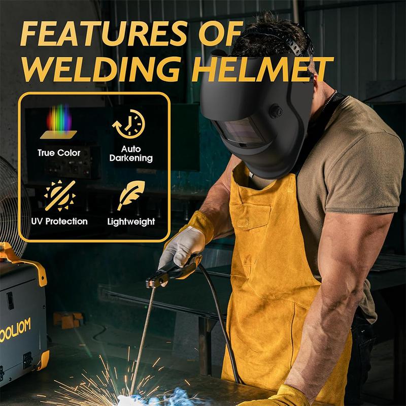 Auto Darkening Welding Mask Helmet Solar Powered Welders ARC TIG MIG Grinding UK 7