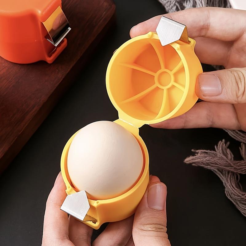 Product Introduction of 1pc Easy Clean Eggshell Separator - Quick Peel & Yolk Splitter, Essential for Kitchen Baking 4