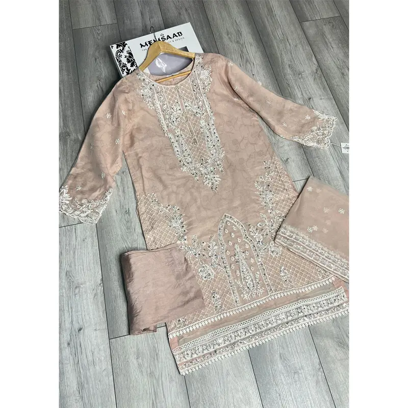 KLD1016 Aera - Readymade Organza Suit 3