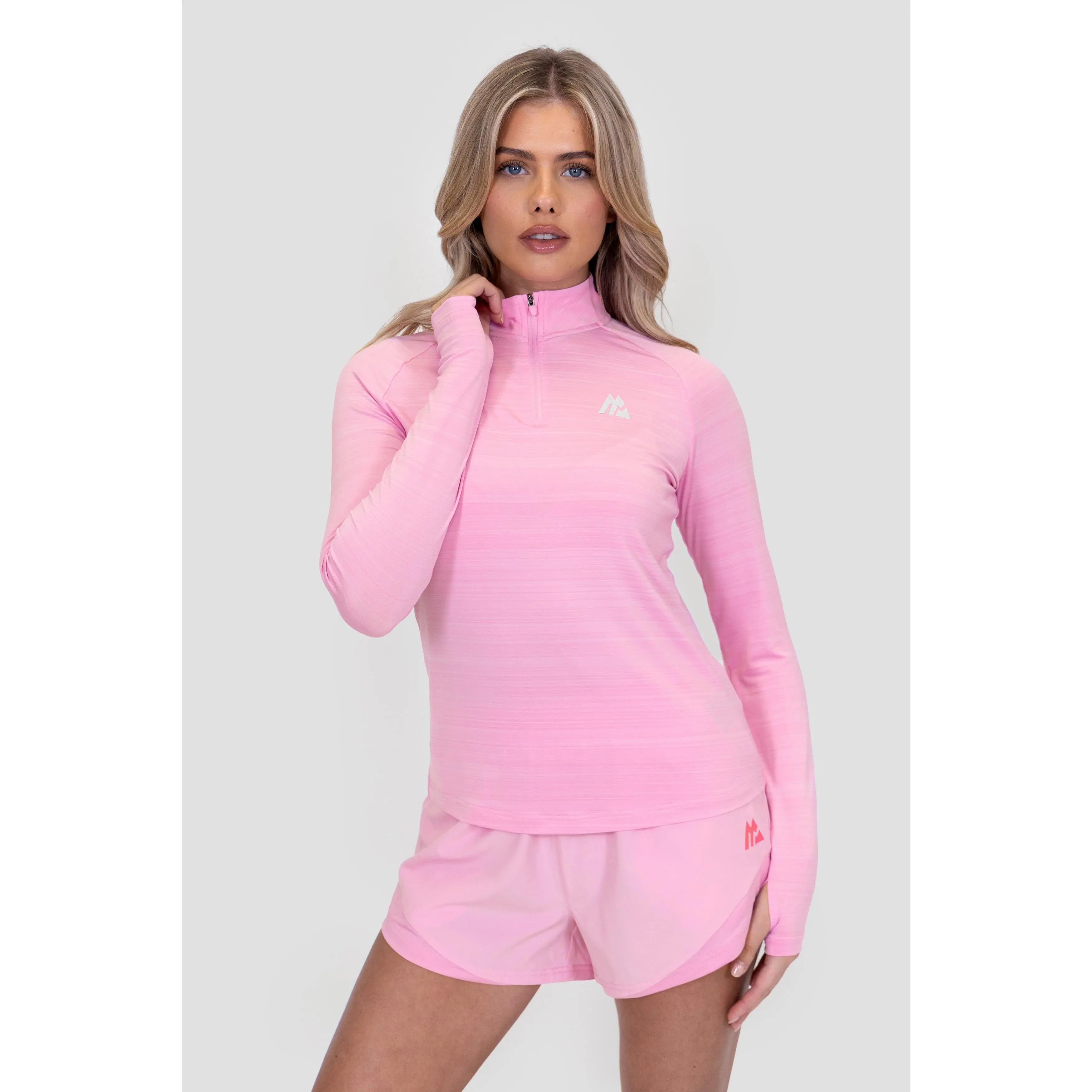 Montirex Breathe 1/4 Zip - Pink Sugar